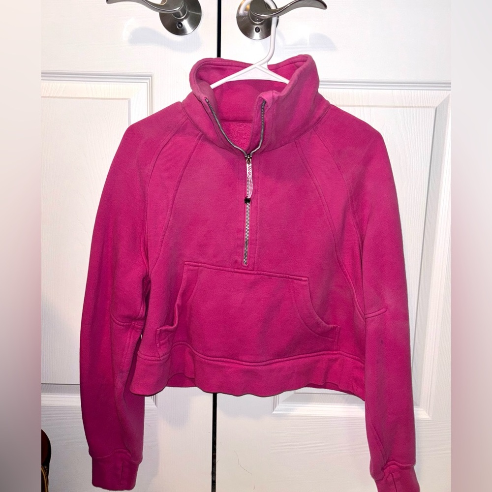 Lululemon Scuba Oversized Funnel Neck Half Zip💕